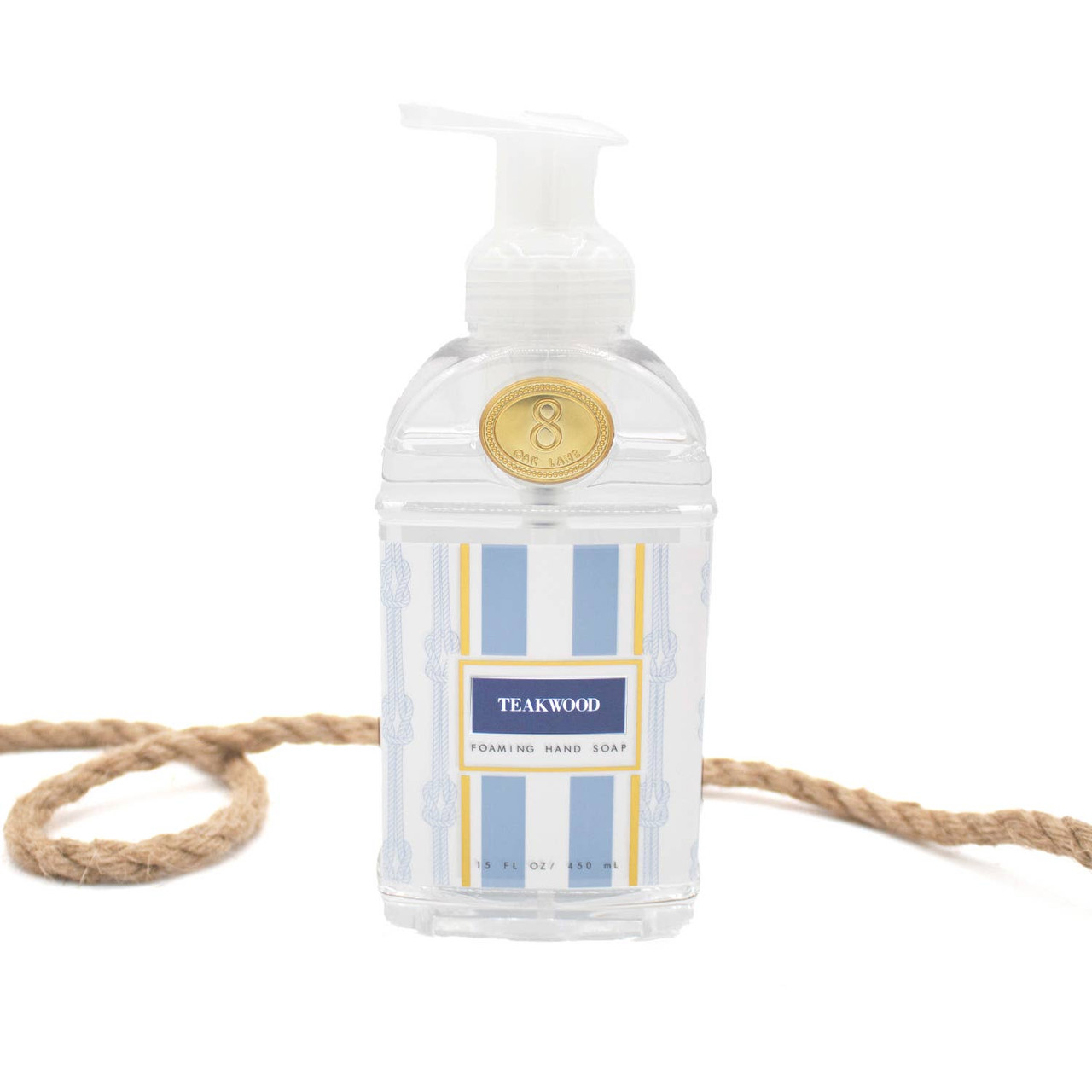 Teakwood 15oz Foaming Hand Soap - 8 Oak Lane