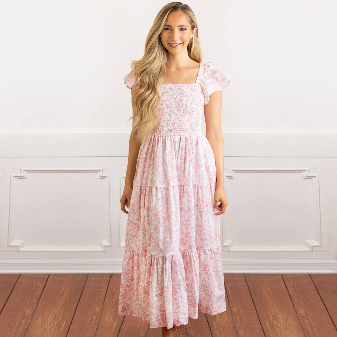 pink tulle maxi dress Sweetheart Tulle Pink Long Prom Dress Princess Party Dress PSK475 US10 / Custom Color