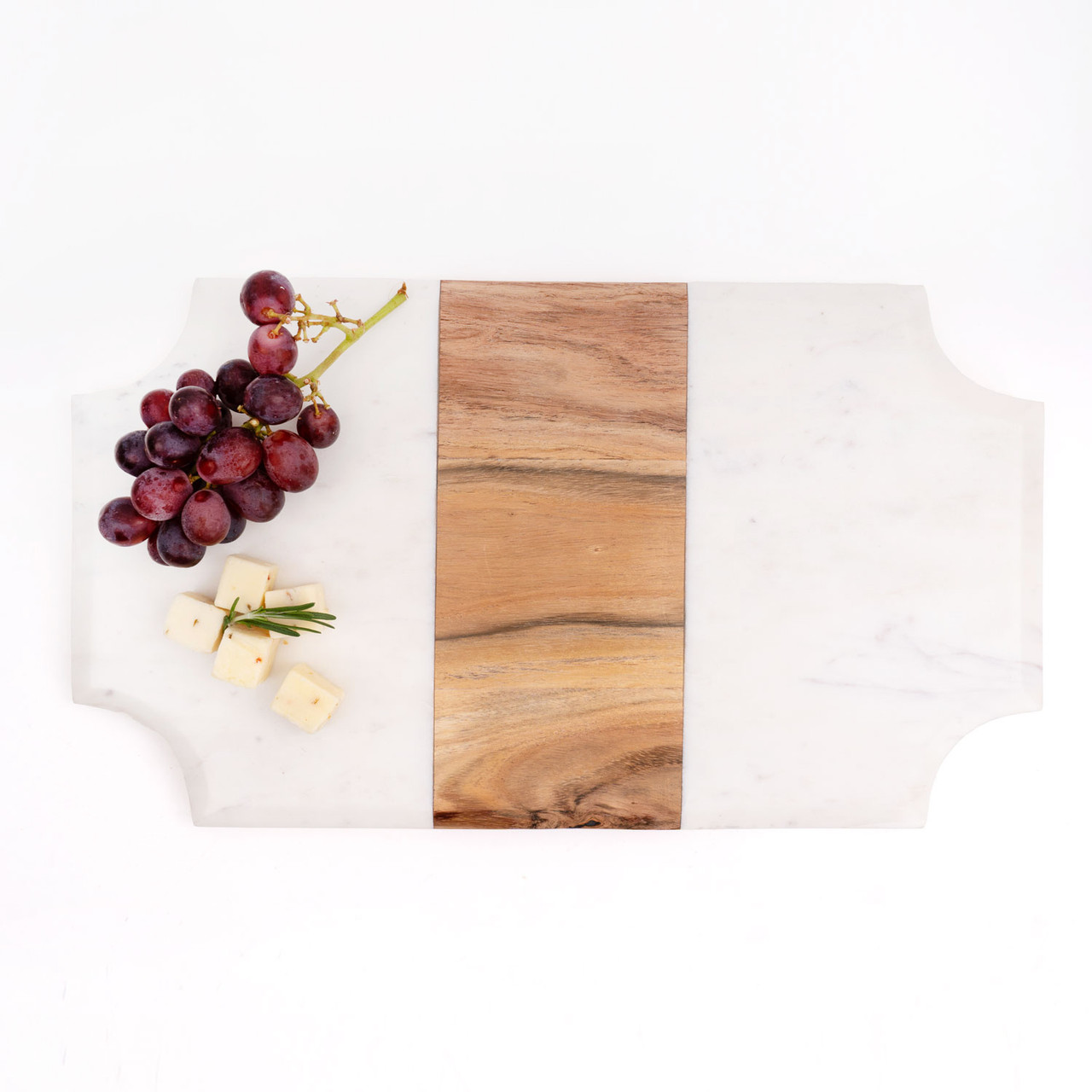 8 Oak Lane Marble & Wood Serving Board - Thumbnail 3