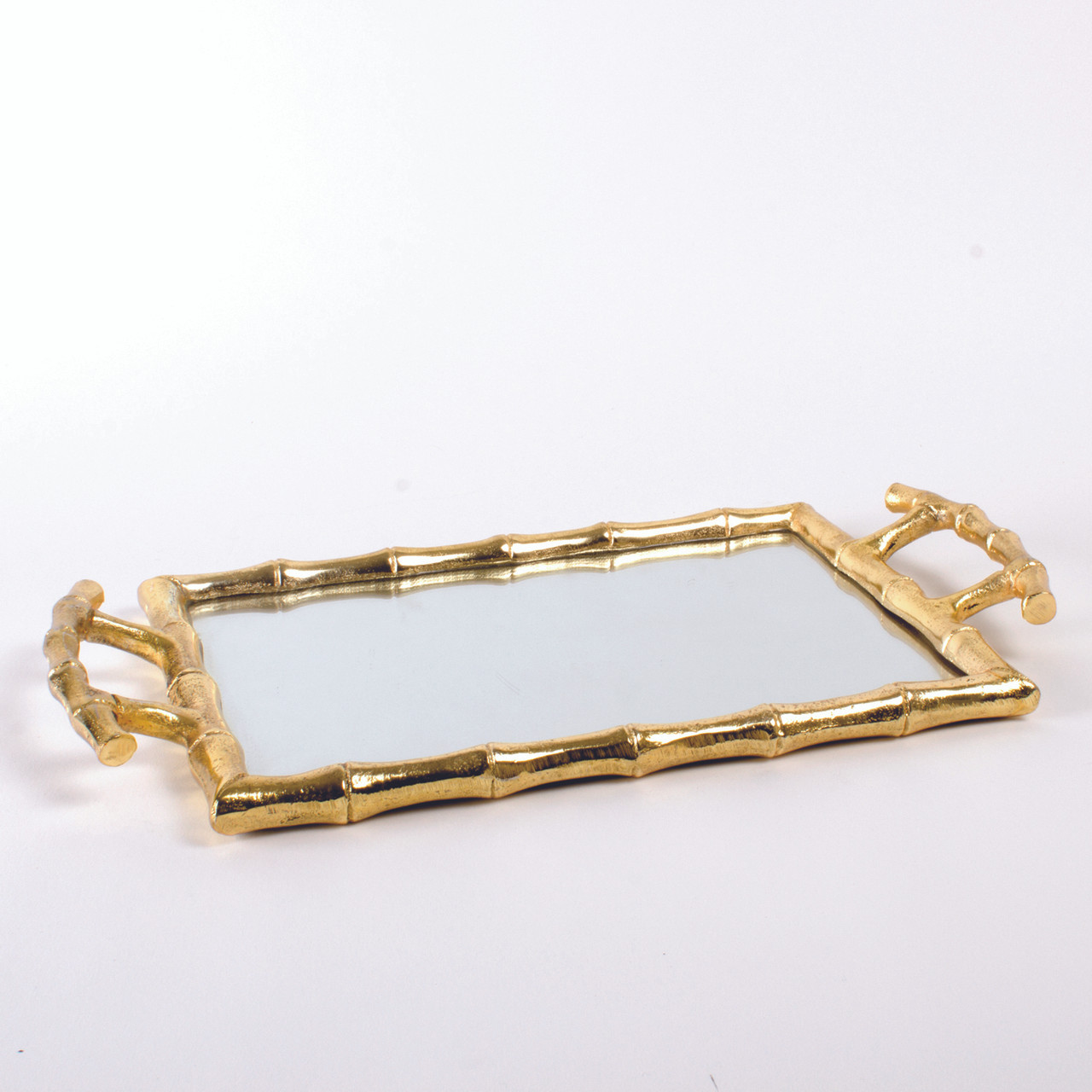 Gold Bamboo Vanity Tray - 8 Oak Lane