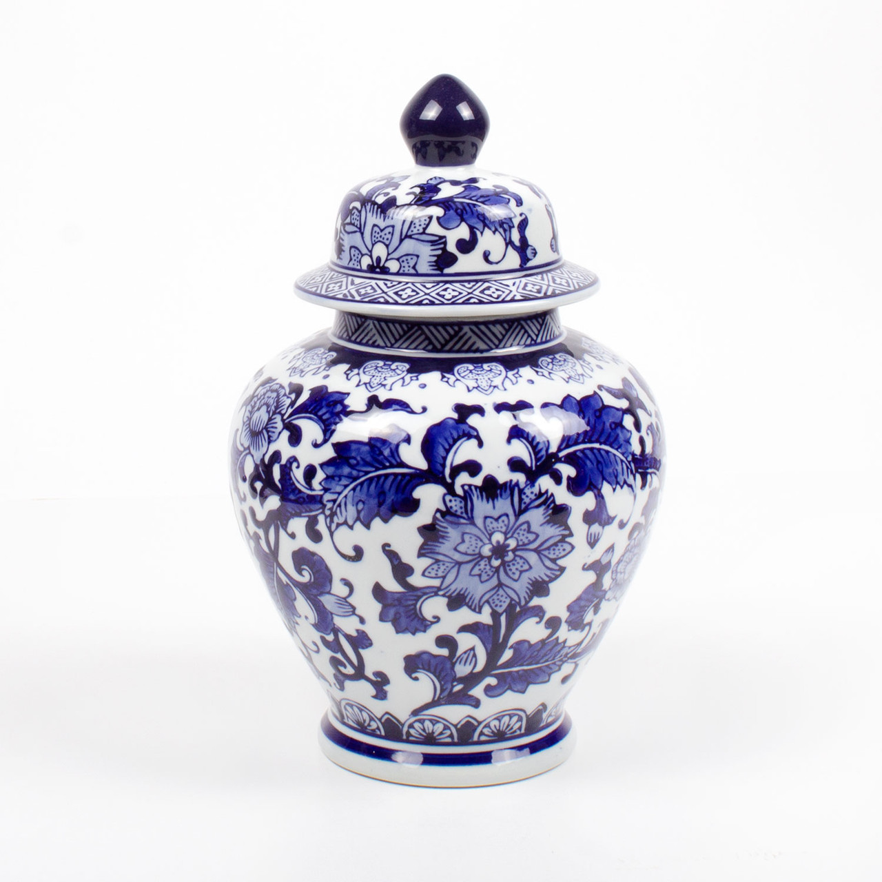 Blue Chinoiserie Large Ginger Jar - 8 Oak Lane