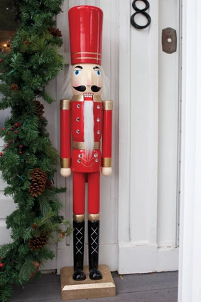 8 Oak Lane Red 4ft Nutcracker