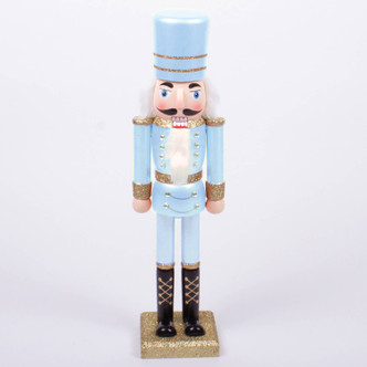 8 Oak Lane Blue 10" Nutcracker
