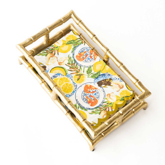 8 Oak Lane Lemon Santorini Paper Guest Towel Packs