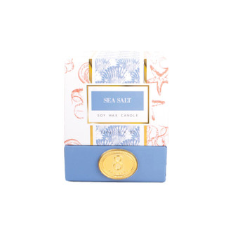 8 Oak Lane Sea Salt 5.6oz Soy Wax Candle