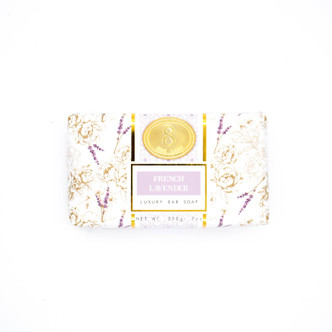 8 Oak Lane French Lavender Wrapped Bar Soap
