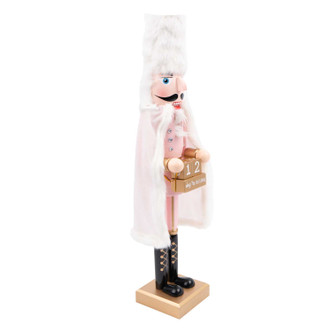 8 Oak Lane Gifts Pink 19" Countdown Nutcracker