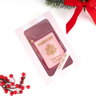 8 Oak Lane Gifts Passport Boxed Glass Ornament 8 Oak Lane Gifts Passport Boxed Glass Ornament