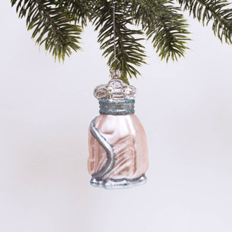 8 Oak Lane Golf Bag Boxed Glass Ornament