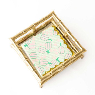 8 Oak Lane Gifts Pickleball Stripe Paper Beverage Napkin Packs