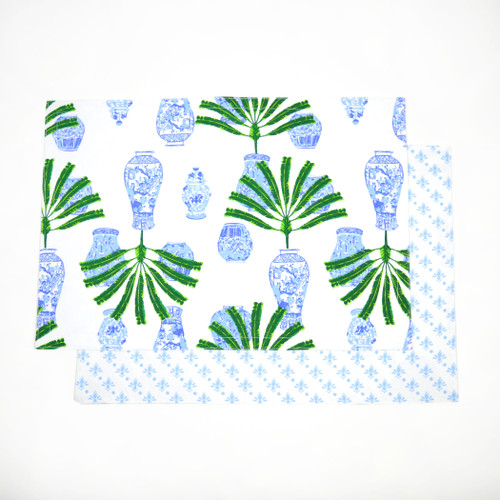 8 Oak Lane Coastal Seafoam Kitchen Towel Set