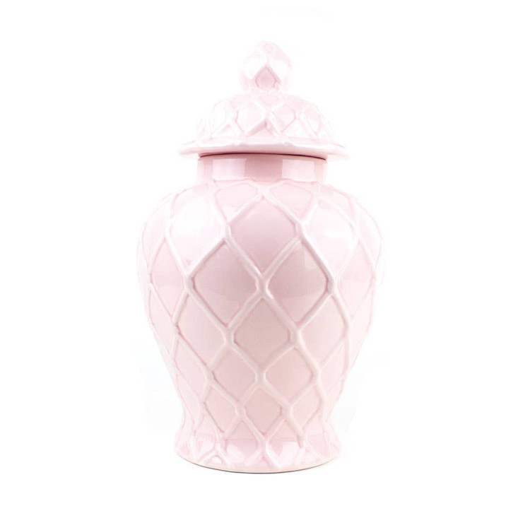 8 Oak Lane Jar - Extra Large- Pink Textured Ginger