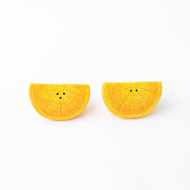 8 Oak Lane Orange Salt & Pepper Shaker Boxed Set