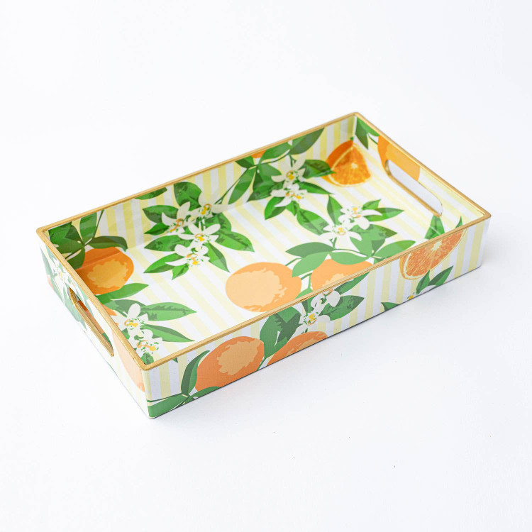 8 Oak Lane Orange Blossom Vanity Tray