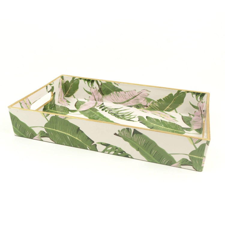 8 Oak Lane Natural Botanical Vanity Tray