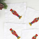 8 Oak Lane Nutcracker Embroidered Cocktail Napkins (set of 4)