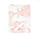 picture of 8 Oak Lane Apron- Coral Octopus