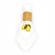 8 Oak Lane Embroidered Dinner Napkin- Lemon