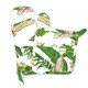 8 Oak Lane Oven Mitt Set- Natural Botanical