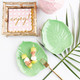 picture of 8 Oak Lane Ceramic Dish-Botanical Palm