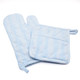 picture of 8 Oak Lane Oven Mitt Set- Nautical Knot