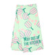 8 Oak Lane Kitchen Towel Set- Pickleball Stripe