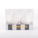 Boxed Salt & Pepper Set- White Ginger Jar
