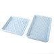 alt image of 8 Oak Lane Ceramic Beverage Napkin Tray- Blue