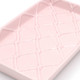 alt image of 8 Oak Lane Cermaic Textured Soap Dish- Pink