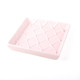 8 Oak Lane Ceramic Beverage Napkin Tray- Pink