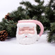 Pink Santa Mug Ceramic