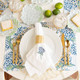 8 Oak Lane Hydrangea Stem Reversible Placemat