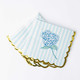 8 Oak Lane Hydrangea Stem Paper Beverage Napkin Packs