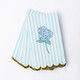 Detail of 8 Oak Gifts Hydrangea Stem Paper Guest Towel Packs