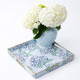 8 Oak Lane Hydrangea Stem Square Tray