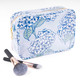 Image of 8 Oak Lane Hydrangea Stem Clear Coated Rectangular Cosmetic Case
