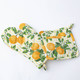 Image of 8 Oak Lane Orange Blossom Oven Mitt Set