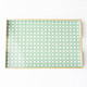 8 Oak Lane Green Cane Rectangular Tray 8 Oak Lane Green Cane Rectangular Tray