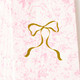 Image of 8 Oak Lane Pink Bow Toile Paper Guest Towel Packs
