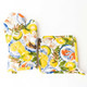8 Oak Lane Lemon Santorini Oven Mitt Set