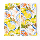 8 Oak Lane Lemon Santorini Kitchen Towel Set