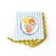 8 Oak Lane Lemon Santorini Paper Beverage Napkin Packs