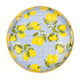 8 Oak Lane Lemon Round Tray