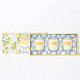 8 Oak Lane Lemon Trellis 3 Piece Assorted Candle Boxed Set