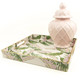 Image of 8 Oak Lane Natural Botanical Square Tray