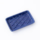 8 Oak Lane Navy Blue Textured Soap Dish