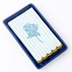 8 Oak Lane Navy Textured Guest Towel Tray