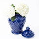 8 Oak Lane Navy Textured Ginger Jar - Extra Large