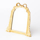 8 Oak Lane Gold Ribbon Table Mirror