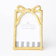 8 Oak Lane Gold Bow 4x6 Picture Frame